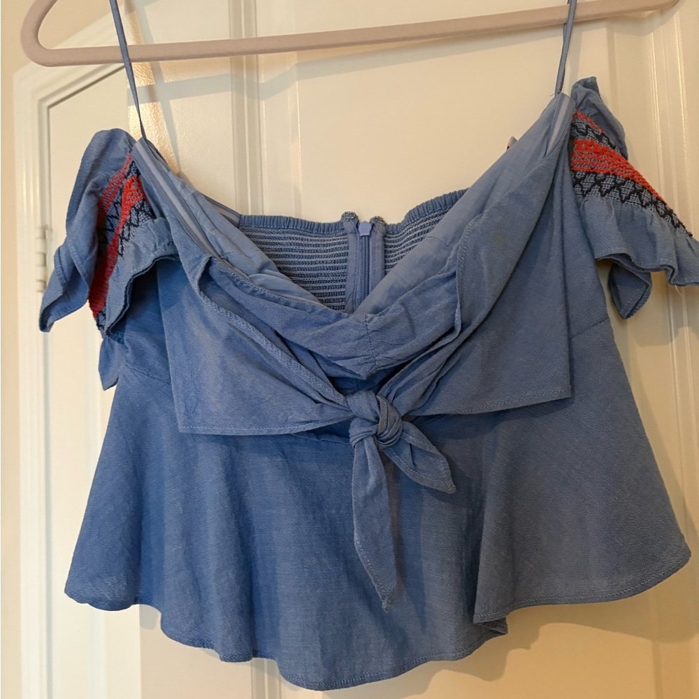 Denim top - Picture 2 of 3